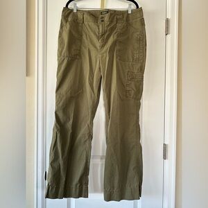 Eddie Bauer Olive Green Vashon Fit Cargo Pants